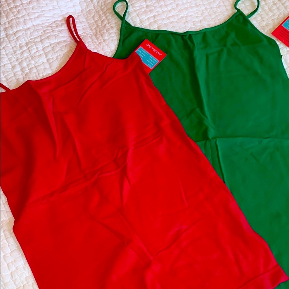 New cami in hot pink or bright green